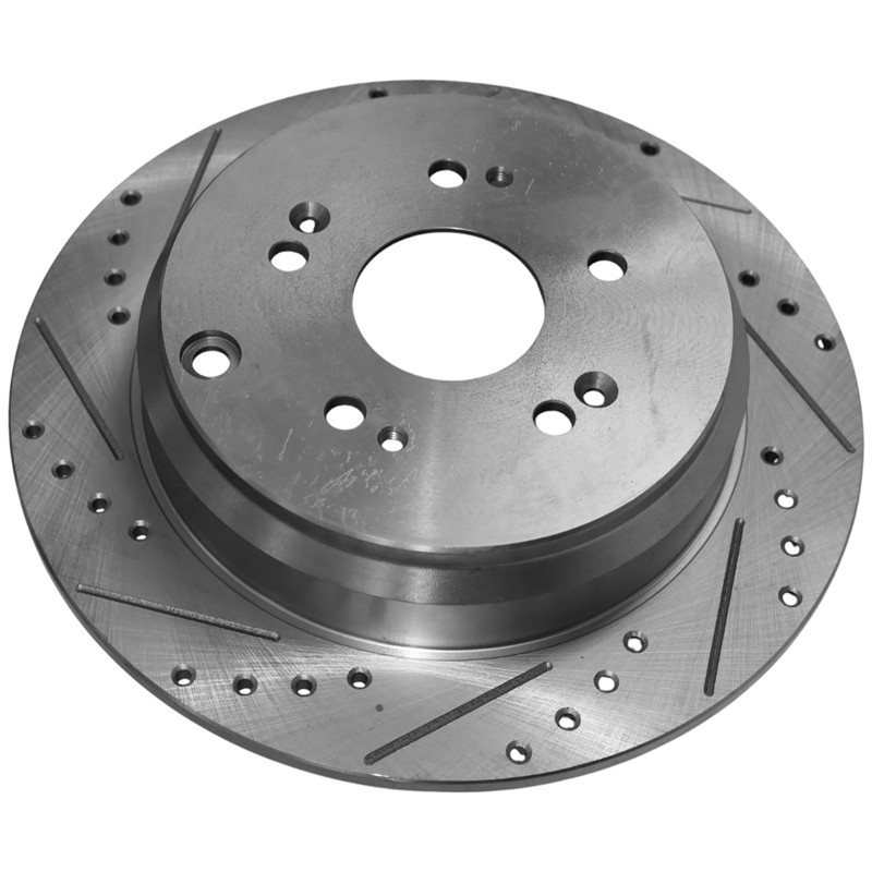 11.99" Rear Drilled Rotors for Honda CR-V 2005 2006-2016 Acura RDX 2007-2018 gallery