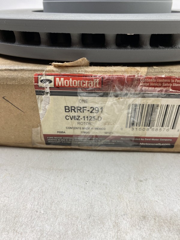 Genuine Motorcraft BRRF-291 Front Disc Brake Rotor Escape Focus MKC 2013-2019 gallery