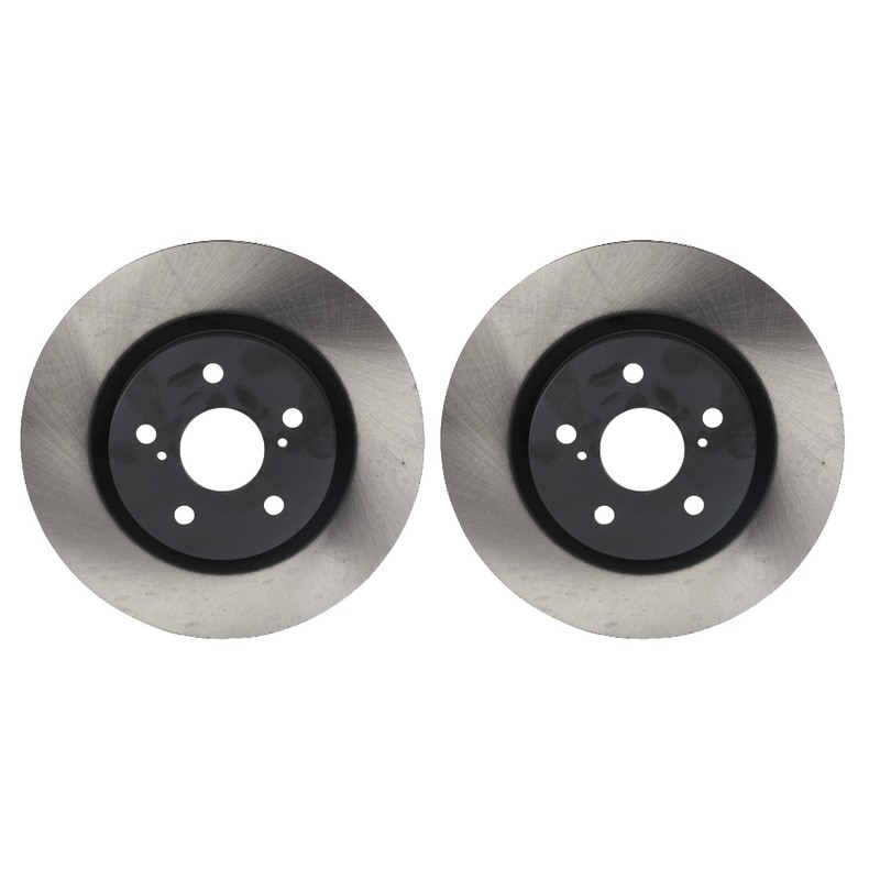 Advics Pair Set of Front Disc Brake Rotors for Avalon Camry RAV4 ES300h ES350
