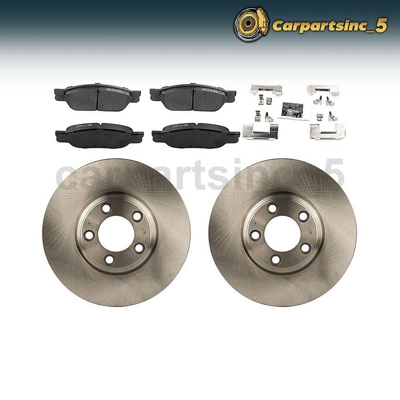 Front Brake Pad Brake Rotor Fits Ford Thunderbird Jaguar S-Type Lincoln LS