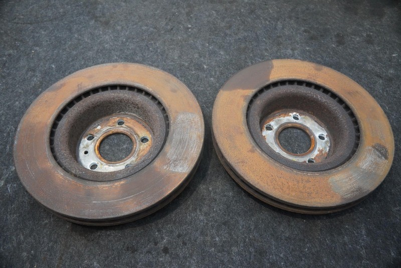Set 2 Front Left Right Disc Brake Rotor OEM Tesla Model X 2016-20 gallery