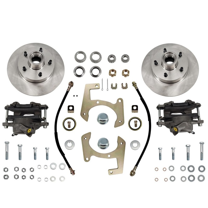 Deluxe Disc Brake Conversion Kit For 47-59 Chevy GMC 3100 1/2-Ton Pickup Truck gallery