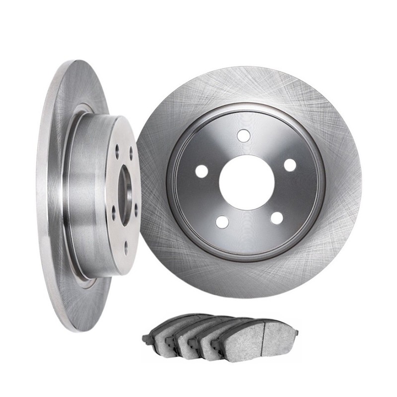 For Mercedes-Benz SLR McLaren 2005-2009 Brake Set | Plain Rotor Style | Vented gallery