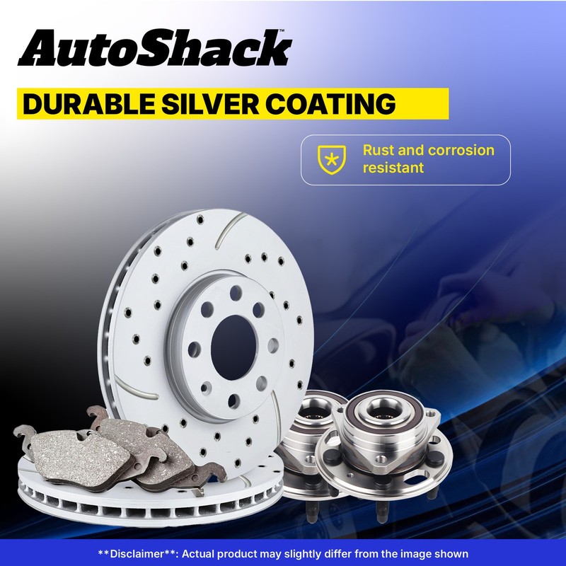 Front Drilled Slotted Brake Rotors Premium Pad Hub for Buick, LaCrosse 16 gallery