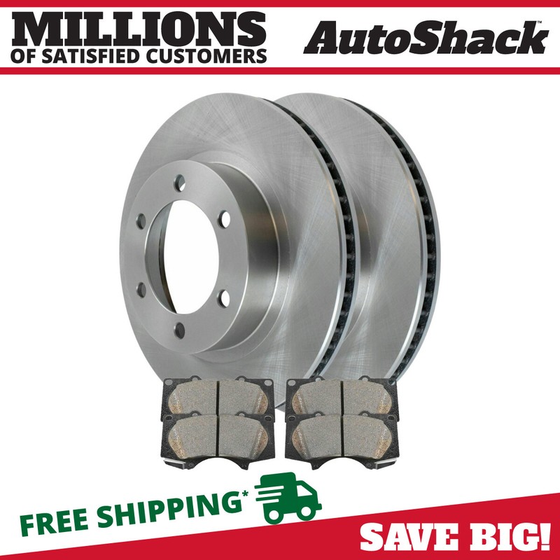 Front Brake Rotors & Pads for Toyota FJ Cruiser 4Runner 2005-2021 Tacoma 4.0L V6