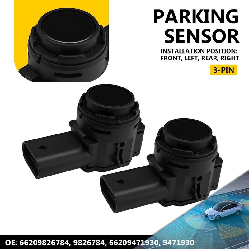 2PCS Parking Assist Reverse Aid Sensor 3Pin For BMW G80/82,F40/44/90/91/92/93