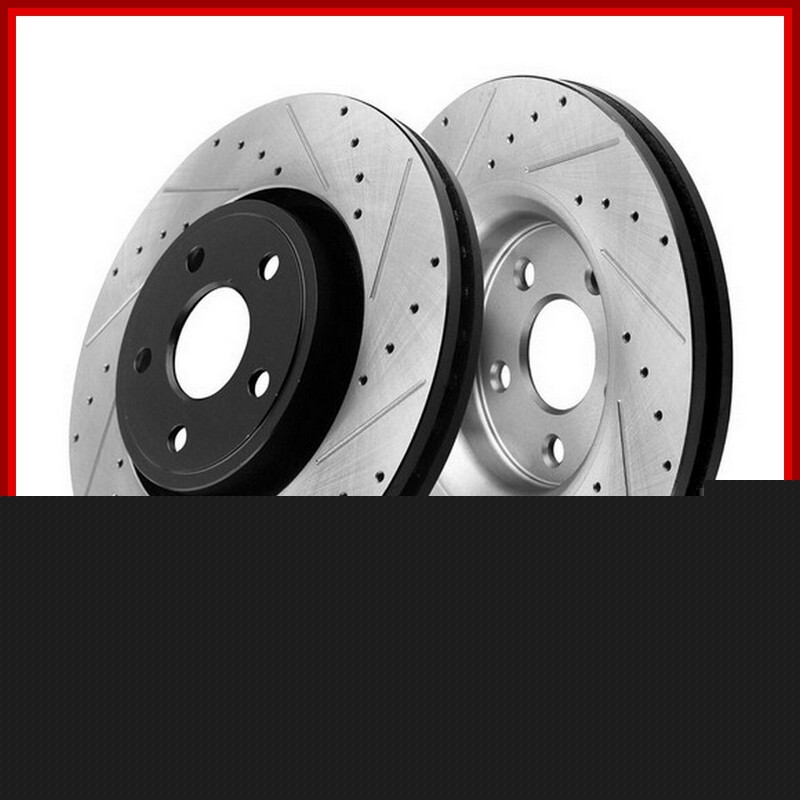 Front Brake Rotor Ceramic Brake Pads For Jeep Grand Cherokee Dodge Durango