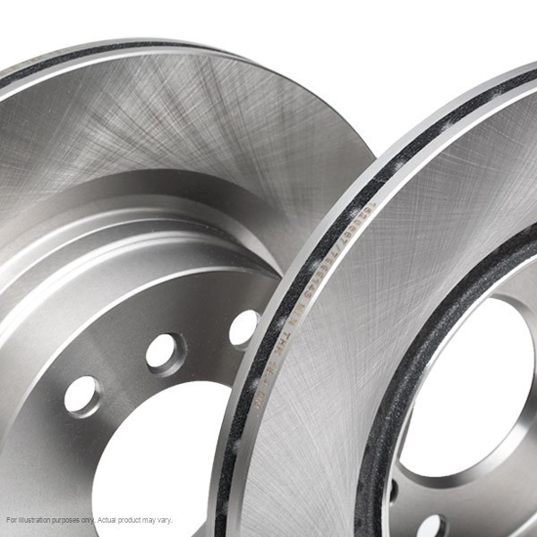 2x APEC Rear Brake Discs For BMW 3 (E90) 318 i 2007-11 SDK6194 gallery