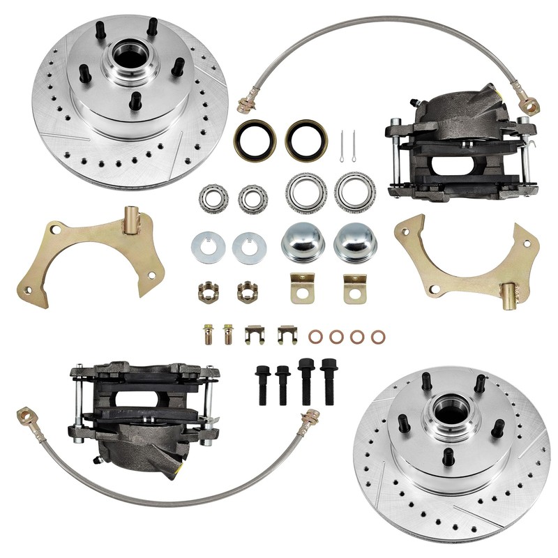 FOR GM BP Complete 11" Front Disc Brake Kit, 5 x 4-3/4" gallery