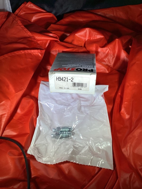 Pro Stop H9421-2 Brake Bleeder Screws New Made in USA