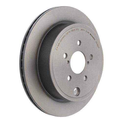 Brembo 09.C662.11 Disc Brake Rotor Rear Gray Cast Iron For 2014 Subaru Legacy