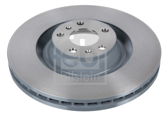 2X Febi 32520 Front Brake Discs Pair 360mm Vented Fits Audi VW A6 A8