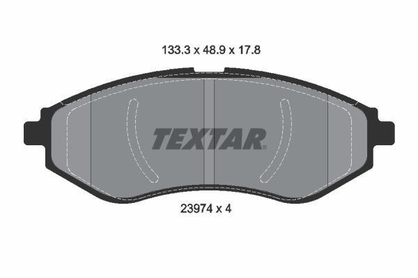 TEXTAR Brake Discs & Pads Front Fits Chevrolet Aveo / Kalos Daewoo Kalos gallery