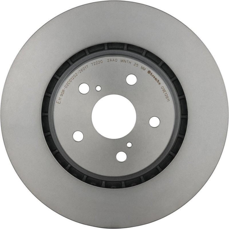 Disc Brake Rotor Front 09.E126.11-AS Fits 2021-2024 Toyota Camry TRD