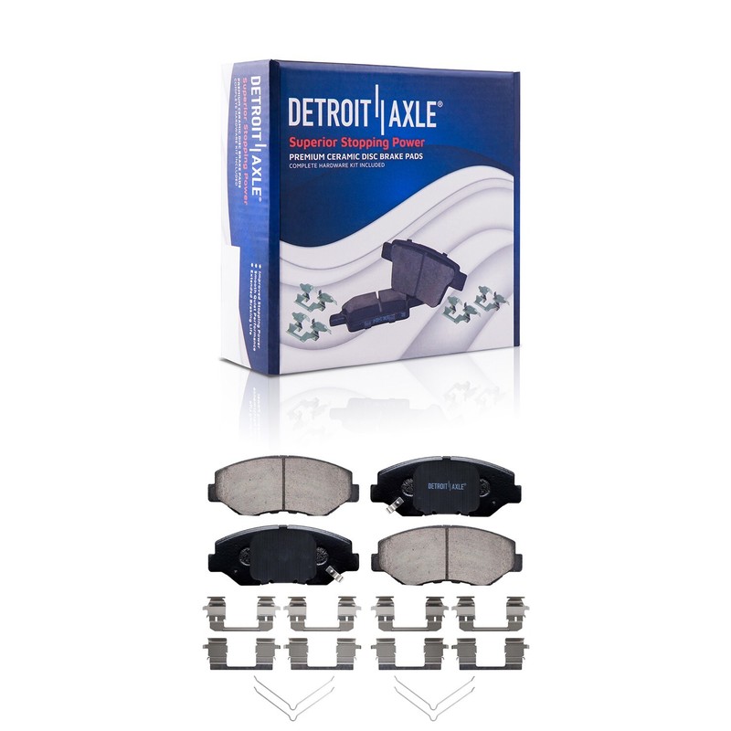 Front Drilled Brake Rotors Brake Pads Kit for Civic CR-V Element Fit ILX CR-Z gallery