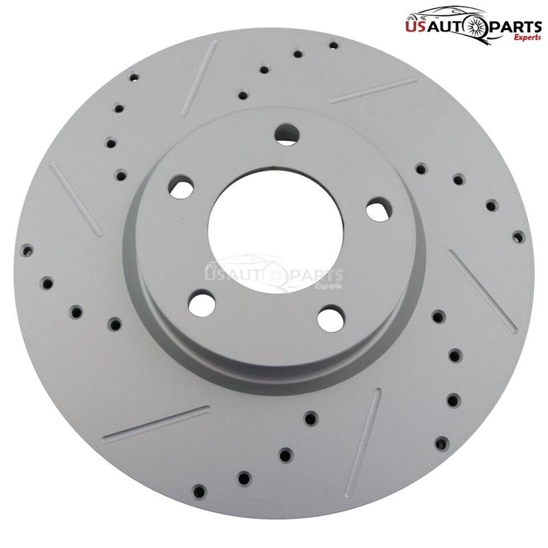 SET OF FRONT & REAR BRAKE ROTOR GEOMET & CERAMIC PAD KIT FOR TOYOTA RAV4 2006-18
