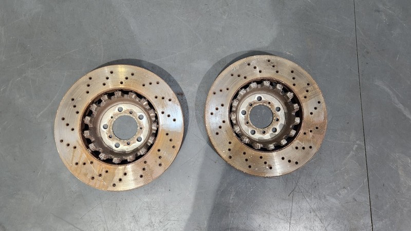 ✅ 15-20 OEM BMW F87 F80 F82 M3 M4 Front Left Right Brake Disc Rotors Pair 78k gallery