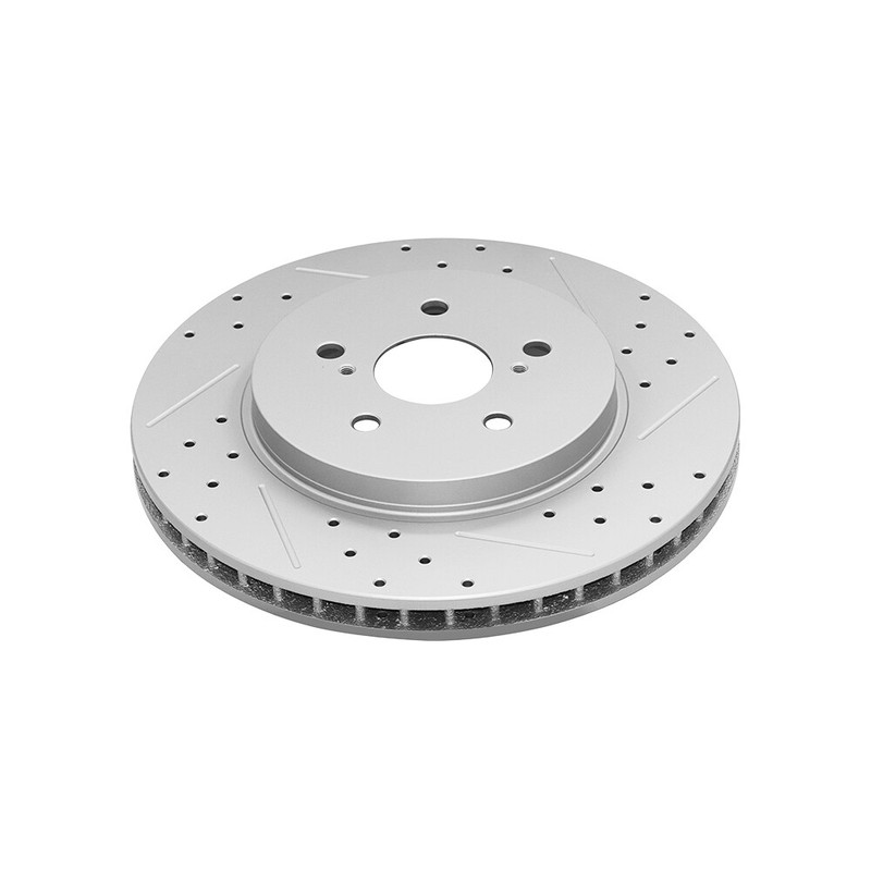 Front Drilled Disc Brake Rotors for Toyota Highlander Lexus RX330 RX350 RX400h gallery