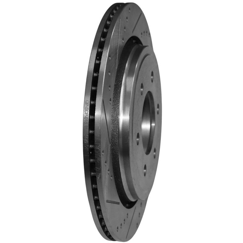 Drilled Brake Rotor w/ Electric Parking Brake for Ford F-150 2015-2017 Rear Pair gallery