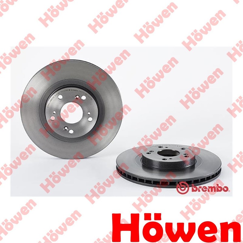 Fits Honda CR-V Civic 2.0 2.2 TDi 2.4 + Other Models Brake Discs Front Howen