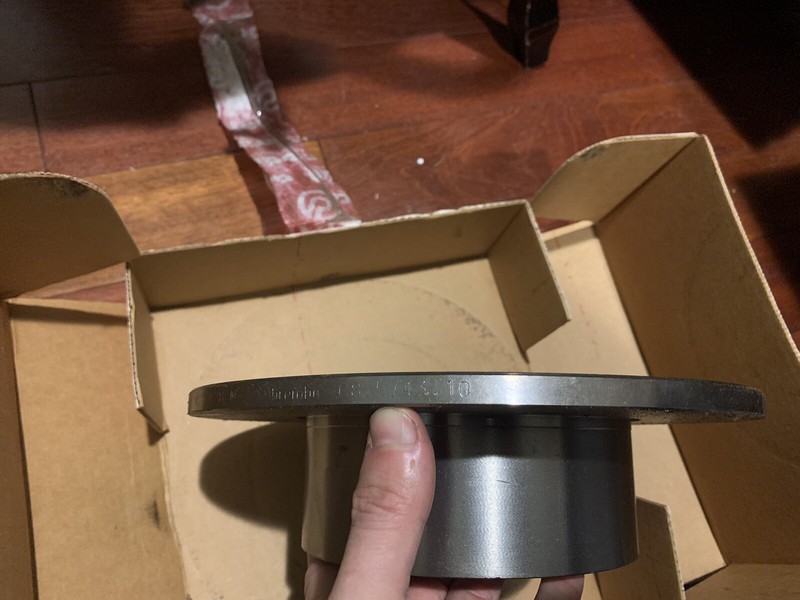 Brembo 4A0-615-601A 08.5743.10 Disc Brake Rotor MADE IN ITALY gallery