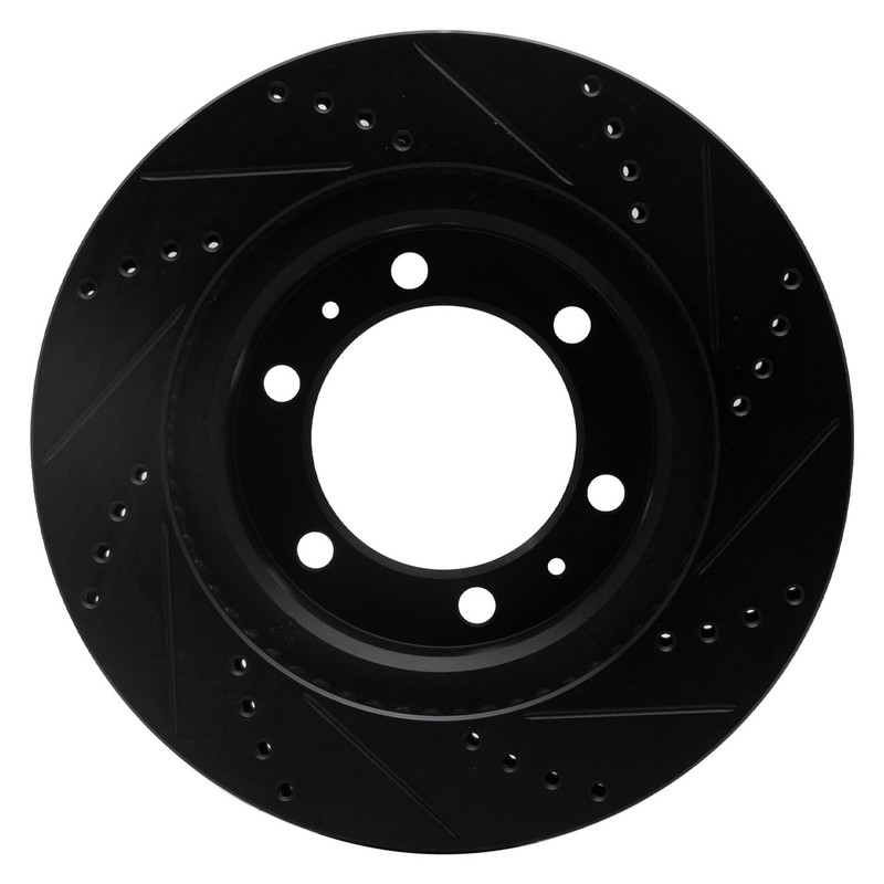 For Toyota Tacoma 05-23 Brake Rotor DFC Premium Drilled & Slotted Front Driver gallery