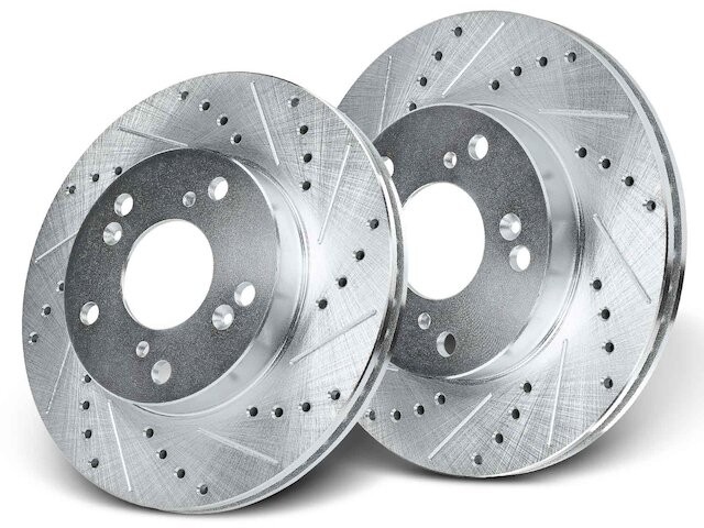 For 2012-2015 Honda Civic Brake Rotor Set Front Driver Passenger APR 69645