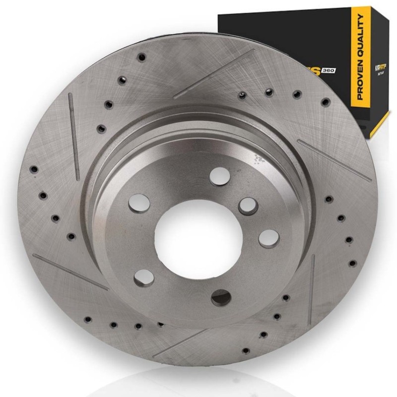For BMW 335i/335i xDrive 2012-2015 Brake Disc Driver OR Passenger Side | Rear
