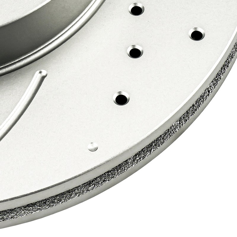 6x Front Drilled Rotors & Calipers Brake Pads For Honda CR-Z 2011-2015 gallery
