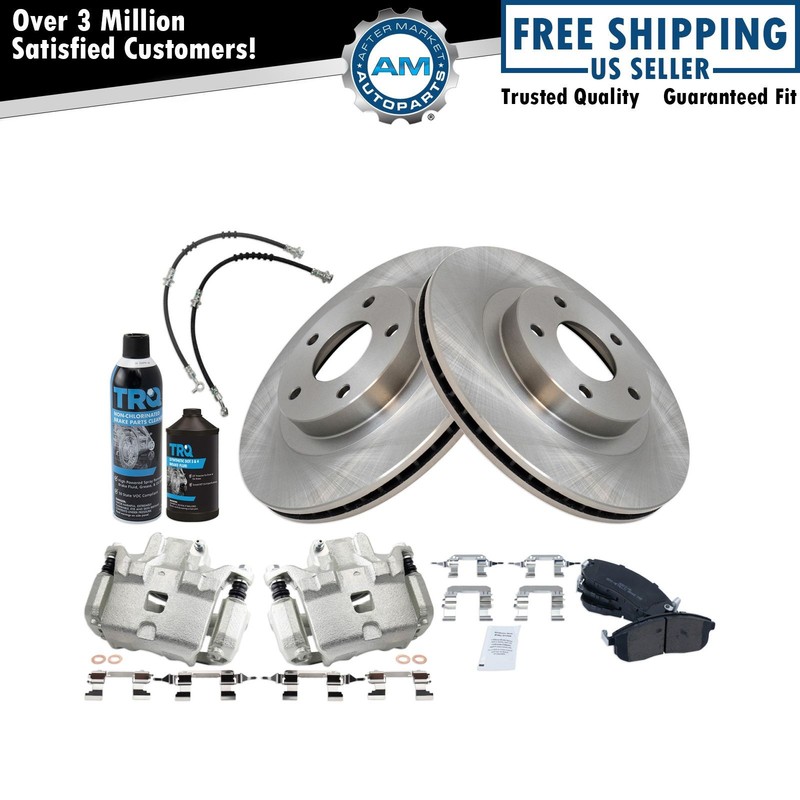Brake Pad & Rotor Kit Semi-Metallic Fits 2006 Nissan Altima