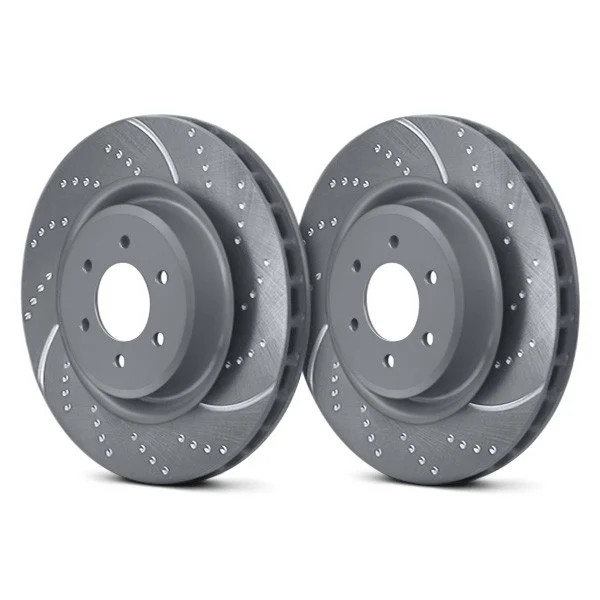 For Chevy Silverado 1500 HD 03-05 Brake Rotors EBC 3GD Series Sport Dimpled &