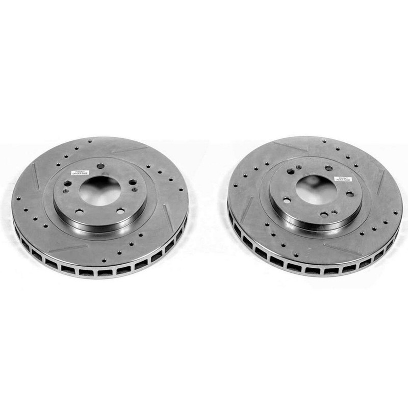 PowerStop Disc Brake Rotor Set – Fits Dodge Stealth 1991-1993, Mitsubishi 3000GT