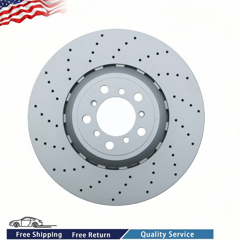 Set of 2 Front 380mm Brake Disc Rotors For BMW F80 F87 F82 M2 M3 M4 2015-2020 gallery