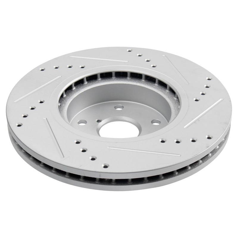 TRQ Brake Performance Rotor & Ceramic Pad Front Kit for Subaru Tribeca Legacy gallery