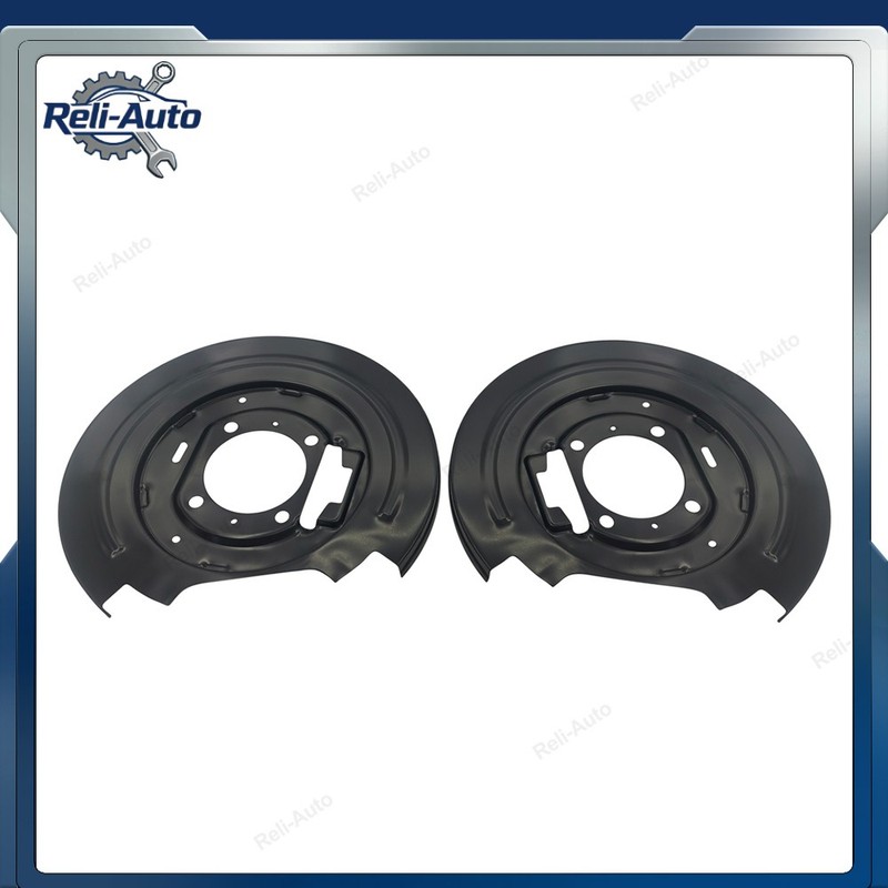 924-215 NEW Brake Backing Plates Set of 2 Rear for F150 Truck F250 Ford Pair