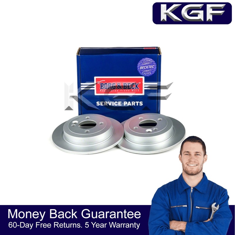 KGF Rear 1x Brake Disc Fits Mini Cooper 2001-2015 One 2001-2007 1.6 D One gallery