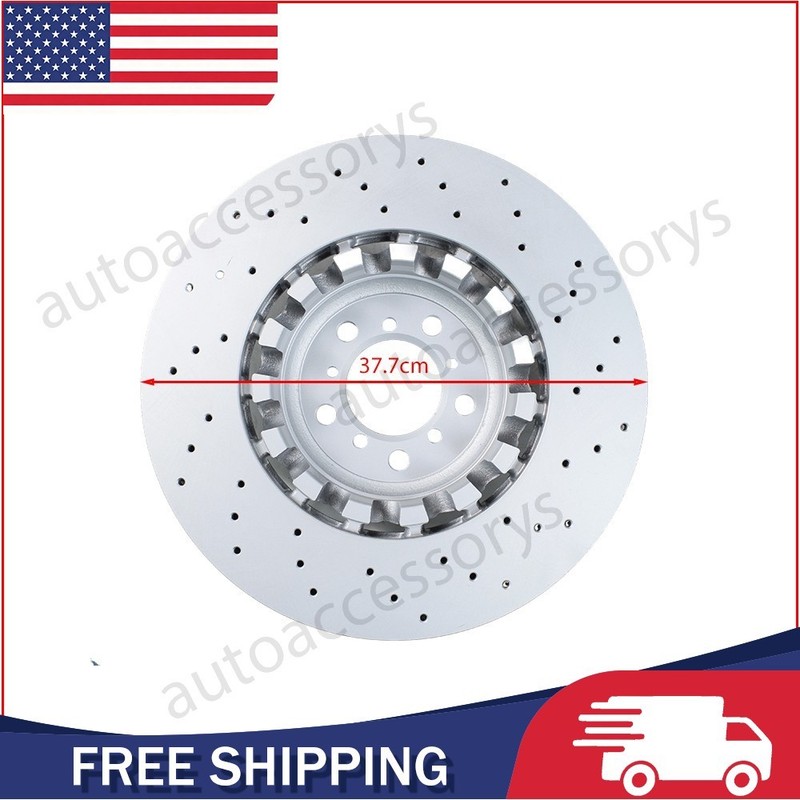FOR 15-20 BMW F87 F80 F82 M3 M4 rear front left and right brake disc rotor set- gallery