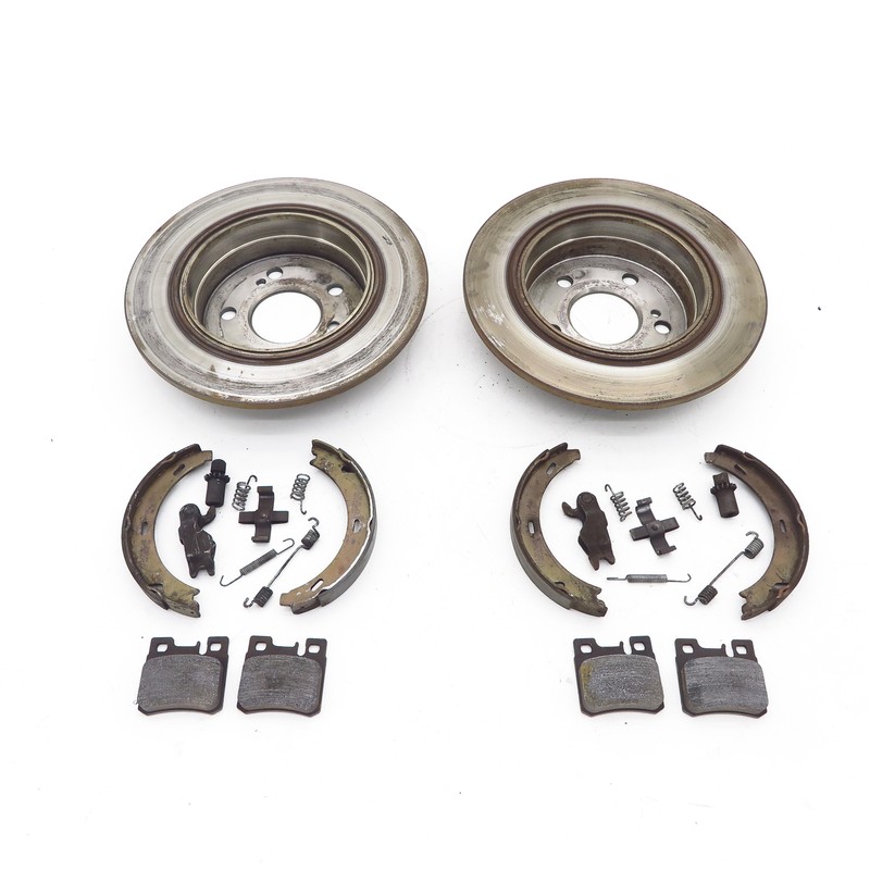 break discs Brake pads, brake pads rear Mercedes R129 SL 129 300