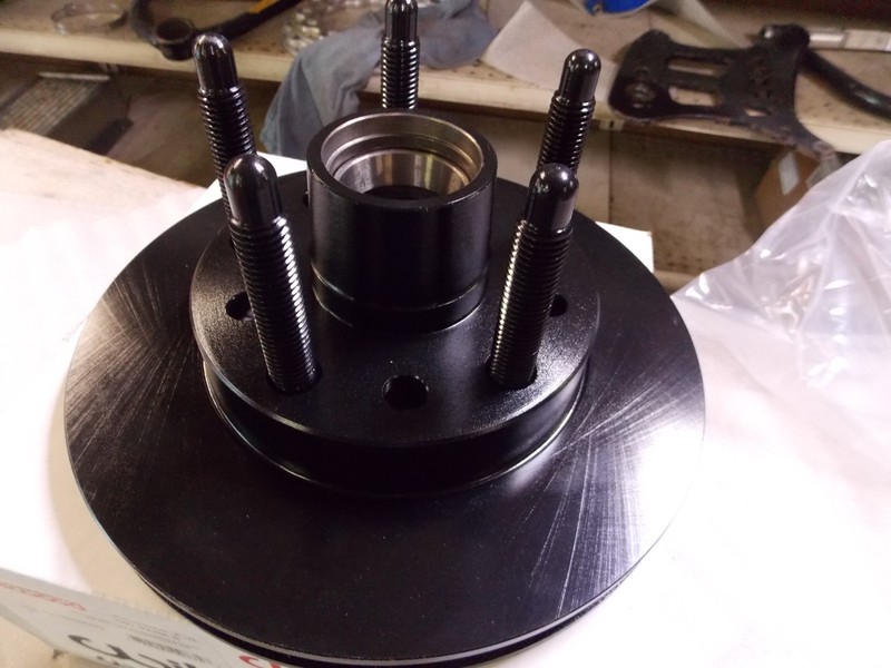 Wilwood 160-9239LS GM Metric Hub/Rotor, 10.5 Inch, Long Studs,IMCA/USMTS/Wissota