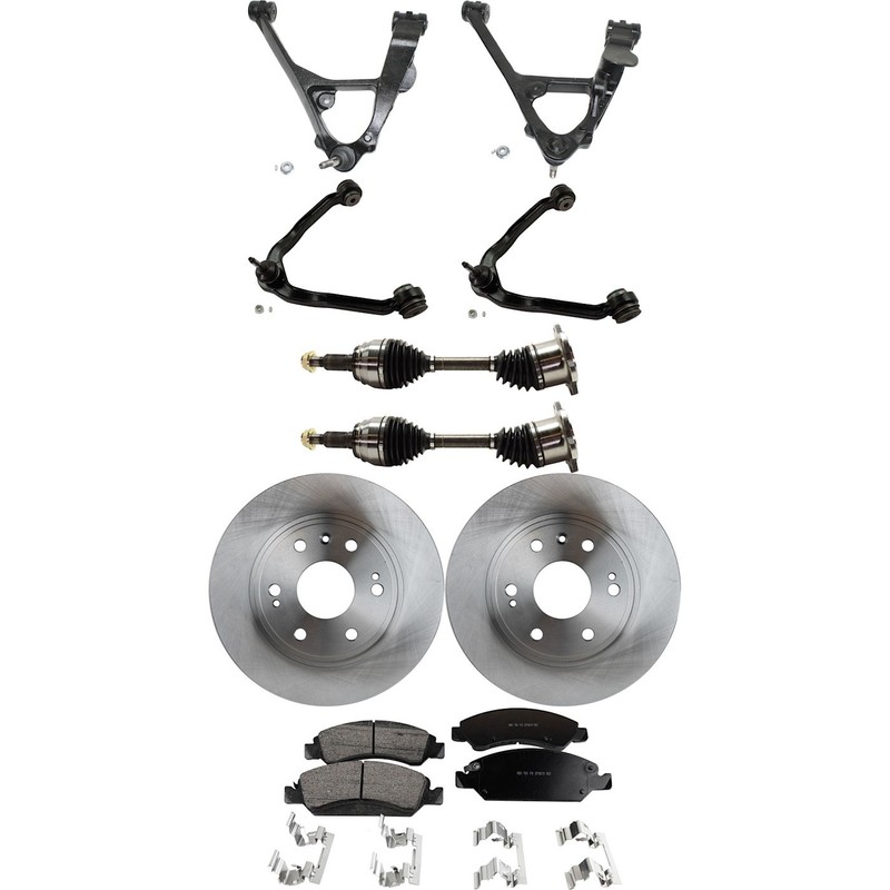 Control Arm Kit For 2005-2006 Chevy Silverado 1500 Front LH RH Upper & Lower RWD