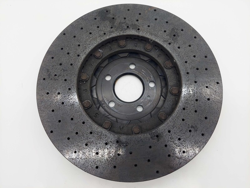 2023 Mclaren Artura Front RH Right Ceramic Brake Rotor 14CA162CP 3K KMS gallery
