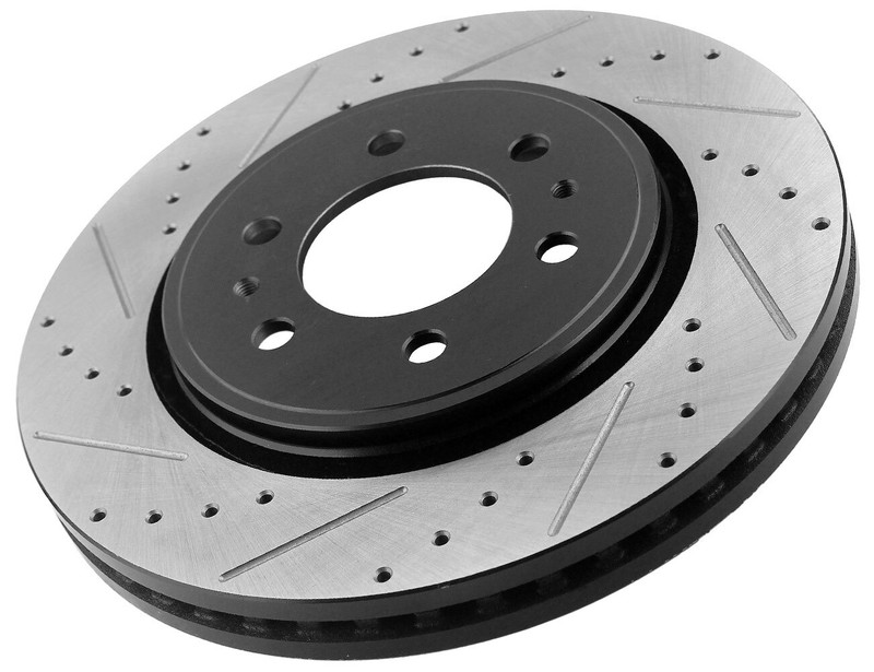 Front Drilled Rotors + Brake Pads for 2010 - 2020 Ford F-150 Lincoln Navigator gallery
