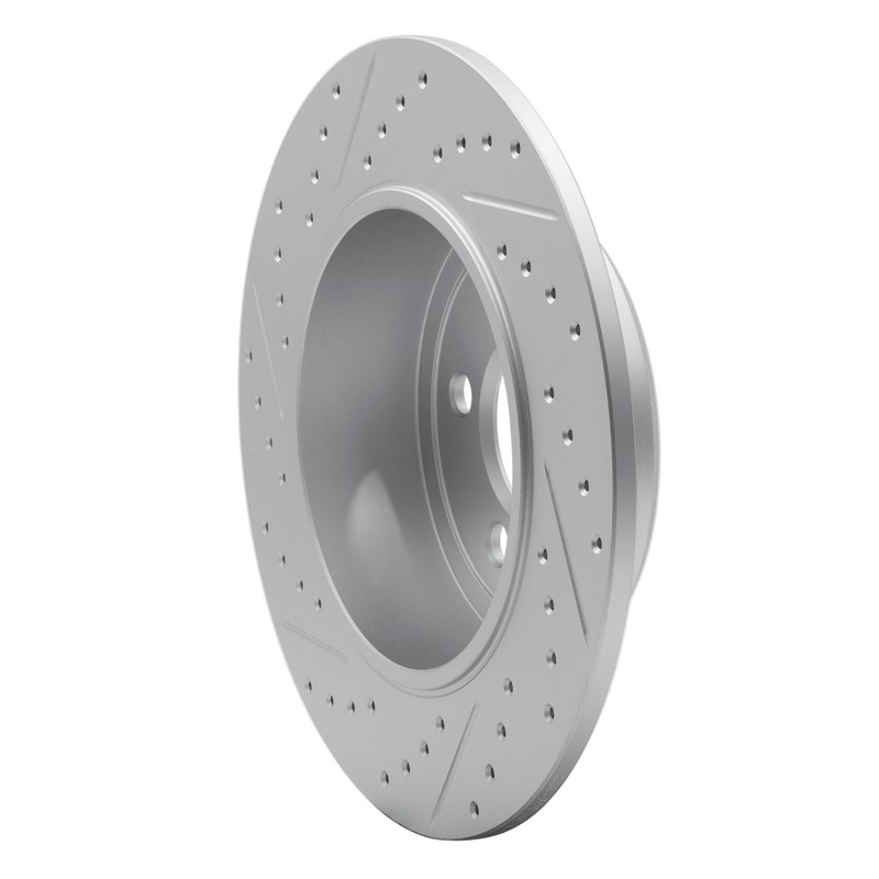 For Mercedes-Benz S400 10-13 Brake Rotor DFC Drilled & Slotted Rear Passenger gallery