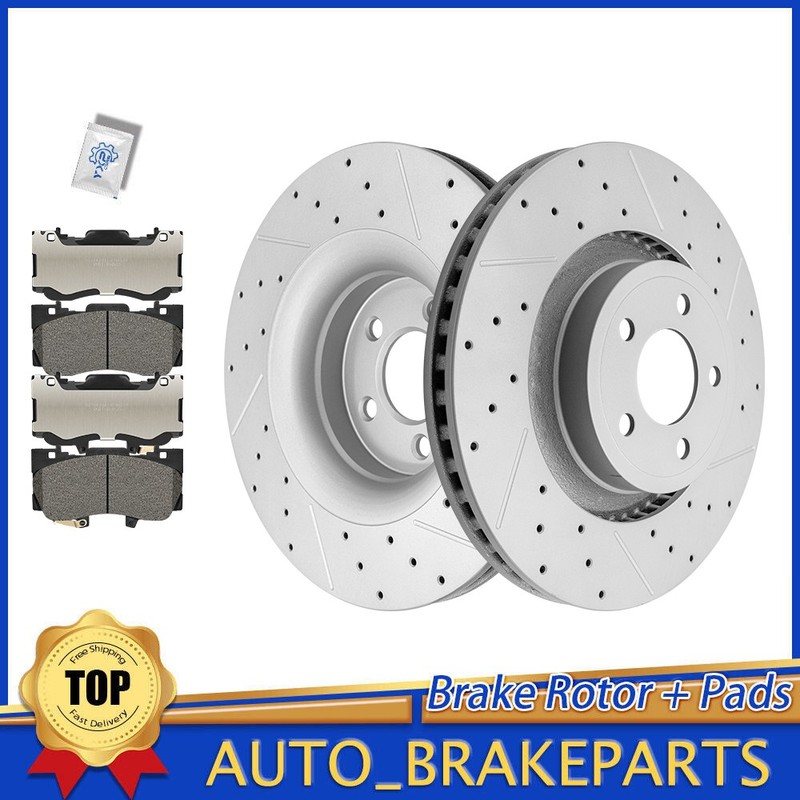 352mm Front Brake Rotors Pads for 2015-2021 Ford Mustang w/ Performance Package