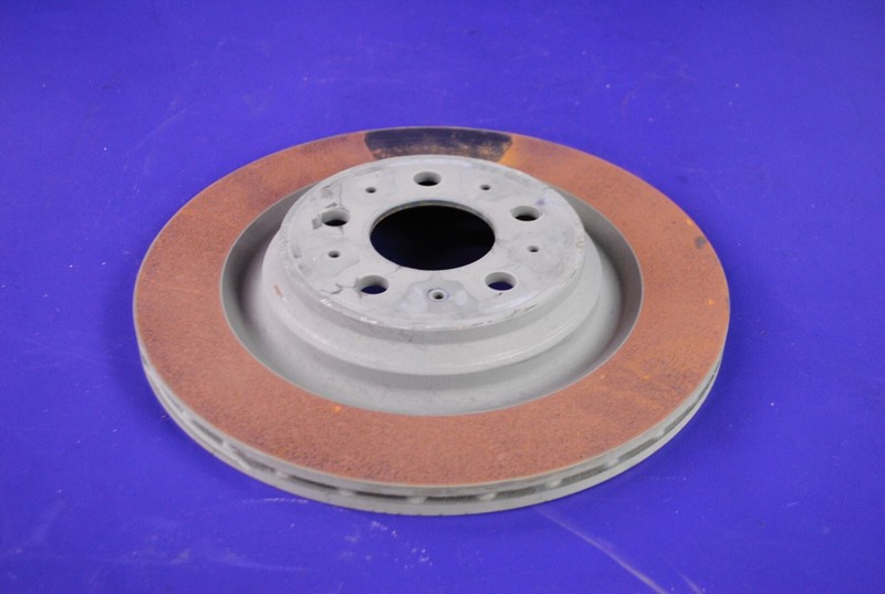 17-21 Tesla Model 3 Base Rear 18mm Brake Disc Rotor Cast Iron 104463100D OEM