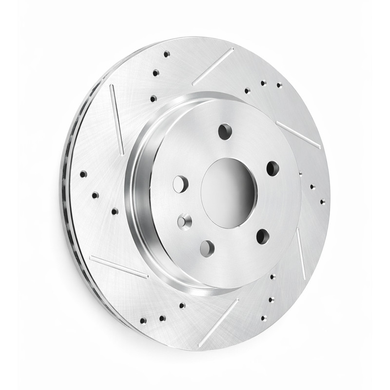 12.40" Rear Drilled Slotted Brake Rotors for Camaro Impala Allure LaCrosse Regal gallery
