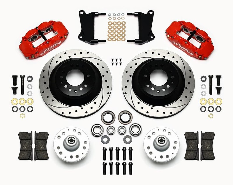 Wilwood Brakes 140-12271-DR Disc Brake Caliper / Rotor / Pad Kit gallery