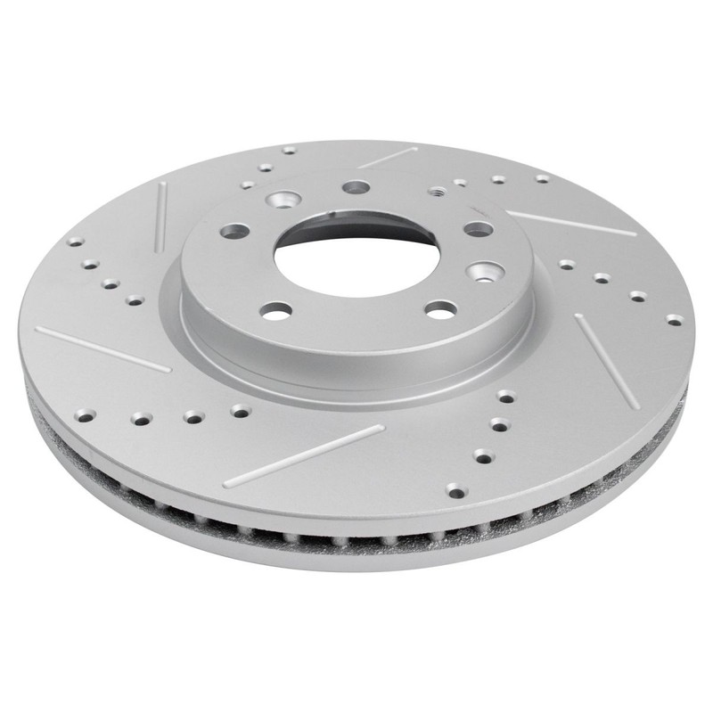 Front Ceramic Brake Pad & Performance Rotor Kit of 2 Kit w/Chemicals gallery