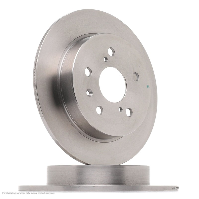 2X APEC Rear Brake Discs for SUZUKI SX4 Saloon 2007- 278mm Solid DSK2957 gallery
