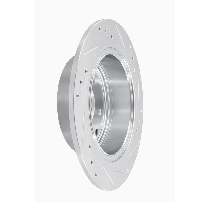 Rear High-Performance Drilled Disc Brake Rotors for Nissan Juke 2014 - 2017 gallery